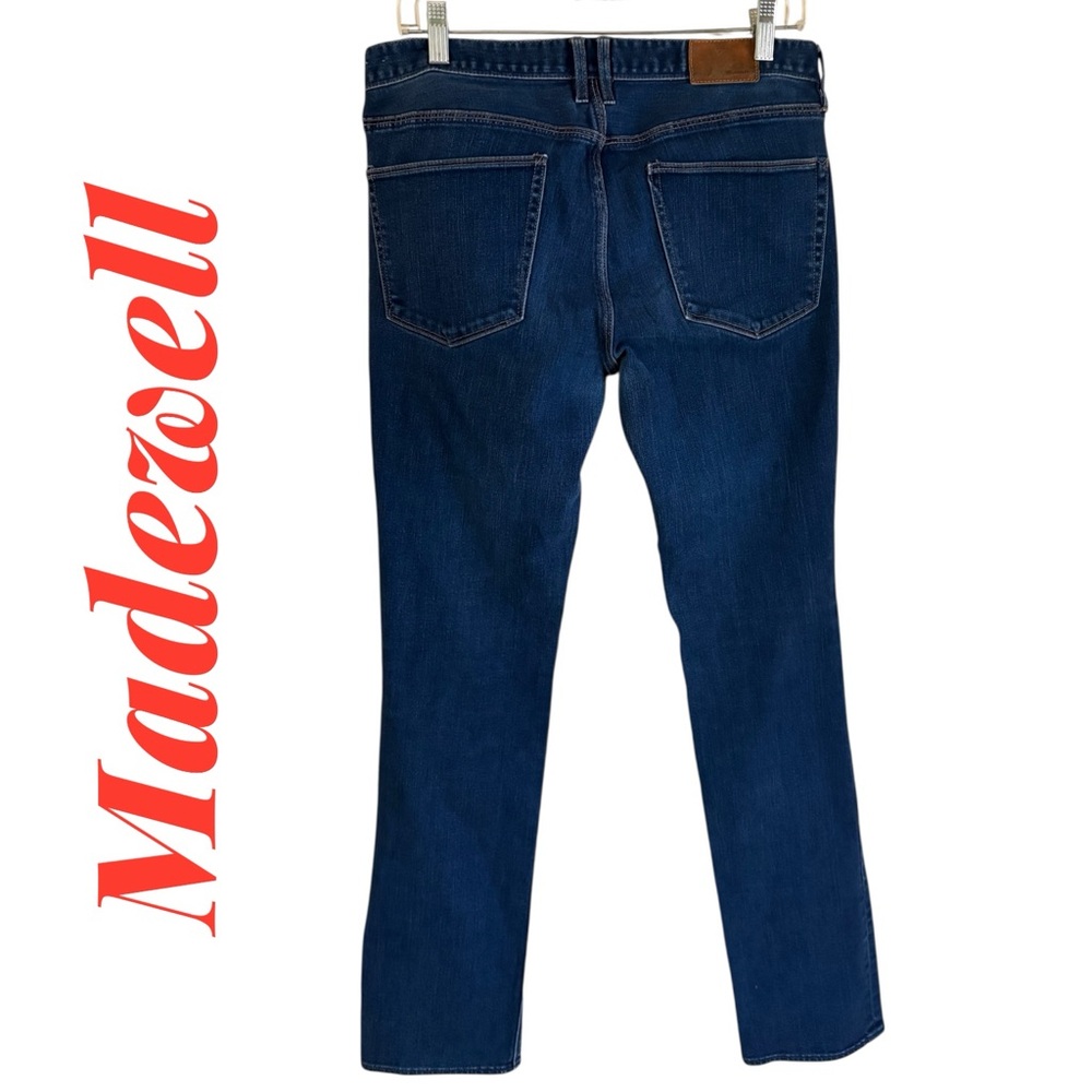 Madewell 29x34 Rail Straight Dark wash Jeans. Excellent preowned condition!
